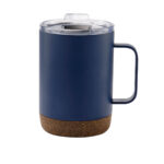 Artículos publicitarios que mantienen sincronía con la identidad de tu marca, taza savor azul