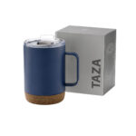 Taza savor azul, regalos promocionales disponibles en diferentes estilos y colores institucionales