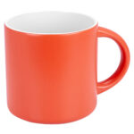Regalos publicitarios diseñados para mantener tu marca visible y presente, taza ammy naranja