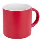 Taza ammy rojo, artículos de merchandising empresarial para combinar con otros artículos