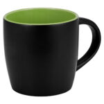 Taza atziri verde, artículos promocionales con presentación elegante y fina