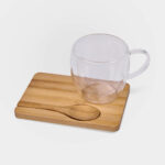 Productos promocionales para entrega con opción de personalización, set de taza tisana