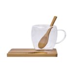 Artículos de regalo promocional adaptados a diferentes tipos de público, set de taza tisana