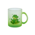 Regalos corporativos funcionales, para transportar y con excelente imagen, taza para sublimar tecaf verde