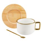 Modelos finos de artículos personalizados que mantienen elegancia visual, taza mabum blanco