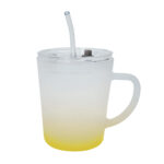 Taza para sublimar banao amarillo, artículos promocionales disponibles para entrega en cdmx, monterrey y principales ciudades