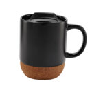Merchandising empresarial pensado para mantener una imagen profesional, taza sidama negro