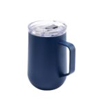 Modelos versátiles de productos promocionales que mantienen buen estilo, taza tasse azul