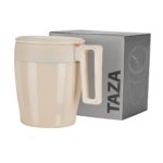 Artículos promocionales hechos en méxico con garantía y soporte local, taza glisser beige