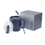 Línea extendida de artículos personalizados con atención al detalle, taza magie azul