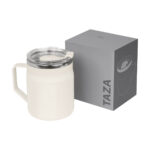Taza eyra beige, línea renovada de artículos promocionales con terminados de calidad