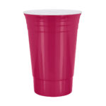Vaso fiesta rosa, artículos promocionales que distinguen tu marca corporativa