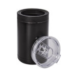 Opciones de productos promocionales con diseños prácticos y duraderos, termo portalatas dela negro