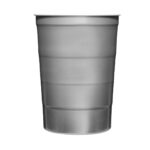 Artículos prácticos que dan valor a las relaciones comerciales y de servicio, vaso chill gris