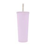 Artículos de merchandising para empresas con distintas técnicas de personalización, termo sena rosa pastel