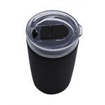 Diseños funcionales en merchandising empresarial de fácil distribución, termo kaifeng negro