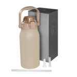 Termo zinat beige, opciones de artículos promocionales disponibles con impresión o sin personalizar