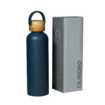 Cilindro legna azul, regalos y artículos promocionales para eventos tus corporativos