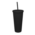 Regalos promocionales que acompañan campañas de tu marca o lanzamientos de producto, vaso blag negro