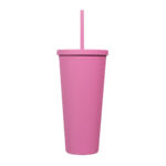 Productos promocionales pensados para reforzar la identidad visual tu empresa, vaso blag rosa