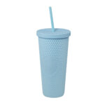 Vaso elmas azul pastel, productos que se adaptan al rubro de tu negocio o promoción empresarial