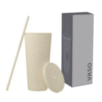 Vaso elmas beige, productos promocionales que destacan por su diseño y funcionalidad