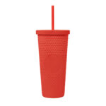 Vaso elmas rojo, productos promocionales que mantienen el equilibrio entre imagen y funcionalidad