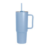 Regalos promocionales de línea ejecutiva con estilo clásico y funcional, termo velik azul