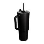 Merchandising empresarial adaptado a necesidades reales de oficina o promoción, termo velik negro