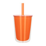 Vaso elissa naranja, línea de regalos corporativos que equilibran diseño, practicidad y formalidad