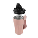 Modelos de artículos promocionales que mantienen tu marca visible, termo stredna rosa