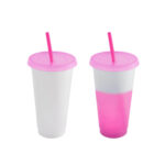 Artículos promocionales con envío seguro y rastreo nacional, vaso blur rosa