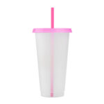 Opciones en productos promocionales para reforzar la presencia de tu marca, vaso blur rosa