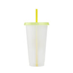Vaso blur amarillo, merchandising para empresas que proyecta imagen sólida y profesional