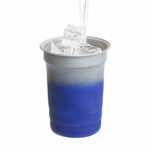Vaso renk azul, productos promocionales de uso cotidiano que mantienen viva la identidad de tu marca