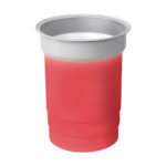 Productos creados para representar marcas y excelente imagen, vaso renk rojo