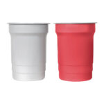 Vaso renk rojo, alternativas de artículos promocionales con funcionalidad perfecta