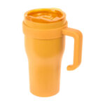 Artículos de merchandising que fortalecen la identidad de tu marca, termo davor amarillo