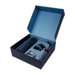 Set de termo dacio azul marino, producción  de artículos promocionales para todo tipo de empresa