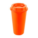 Artículos publicitarios prácticos para acompañar estrategias de mercadotecnia, vaso tirich naranja