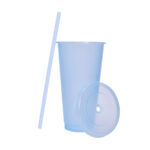 Vaso jas azul pastel, artículos personalizados desarrollados con diseño adecuado y funcional