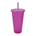 Artículos publicitarios con opción de incluir logotipos o tu slogan, vaso jas morado