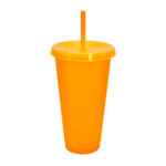 Vaso jas naranja, artículos para regalos publicitarios que mantienen buen estilo con tu empresa