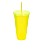 Promocionales guadalajara con atención directa a distribuidores y empresas, vaso jas amarillo neón