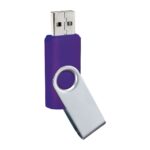Diseños de merchandising empresarial adaptados a diferentes tipos de eventos o campañas, usb selwin 16 gb morado
