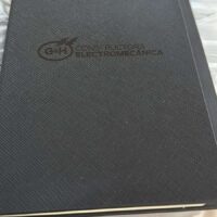 libreta con logo termograbado articulos publicitarios gdl