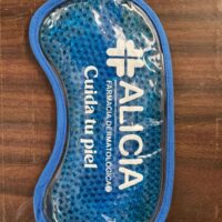 esponja de gel para cuidado de la piel con logotipo impreso en serigrafia