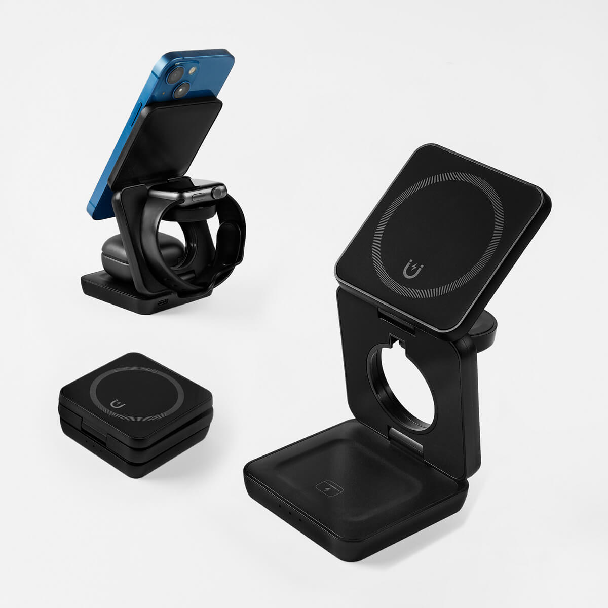 CRG-068 Multicargador inalámbrico qonex, fabricación de artículos promocionales con base en materiales nacionales