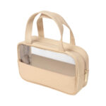 Merchandising empresarial enfocado en productos prácticos y con buena reputación, neceser isara beige