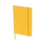 Libreta baiona amarillo, línea práctica de artículos publicitarios para distintos entornos laborales